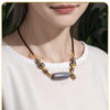 Agate Dzi Necklace