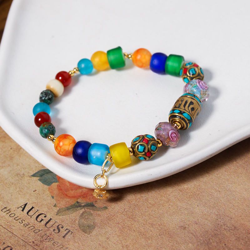 LUCKY ENERGY TIBETAN TREASURES EARRINGS