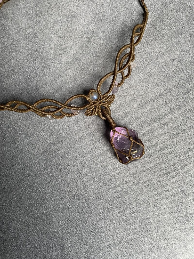 Natural Energy Crystal Pendant