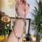 Thangka amulet hanging rope necklace