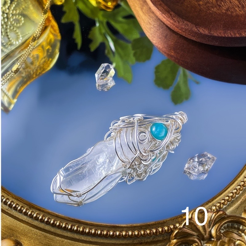 White Crystal Pendant with Pure Energy2