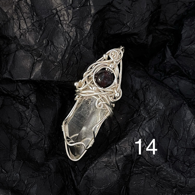 White Crystal Pendant with Pure Energy2