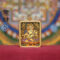 Purely Hand - Yellow Jambhala. painted Thangka