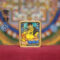 Purely Hand - Yellow Jambhala. painted Thangka