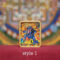 Purely Hand - Black Jambhala painted Thangka