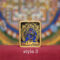 Purely Hand - Black Jambhala painted Thangka