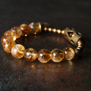 The Wealth - bearing Stone: Citrine Bracelet