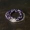 Dreamy Amethyst and White Crystal Mixed Bracelet