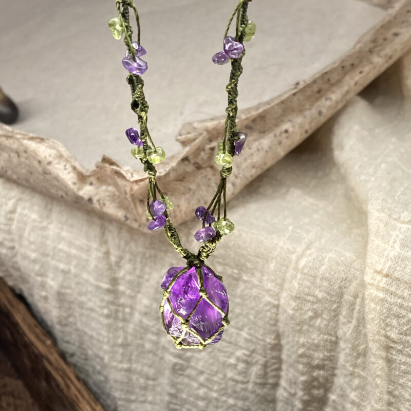 SPIRITUAL ENERGY SUPER AMETHYST PENDANTS