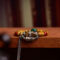 Camel Bone Dzi Bead Tassel Bracelet