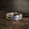 Natural Coral Stone Brass Bracelet Style A