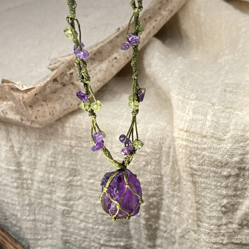 SPIRITUAL ENERGY SUPER AMETHYST PENDANTS