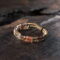 Phantom Quartz and Brass Bracelet